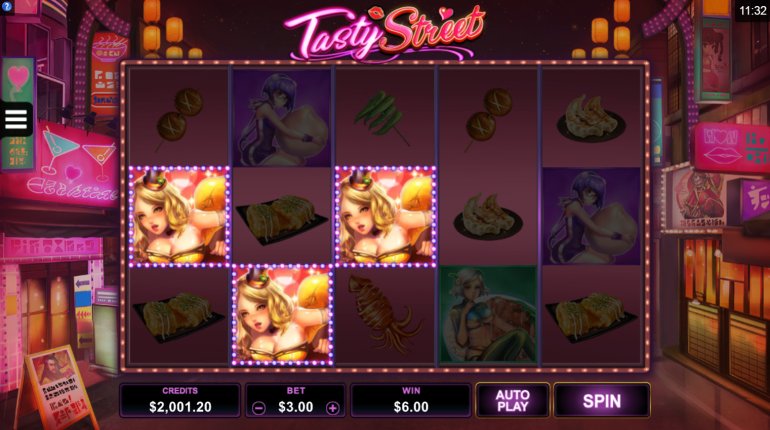 игровой автомат Tasty Street Microgaming